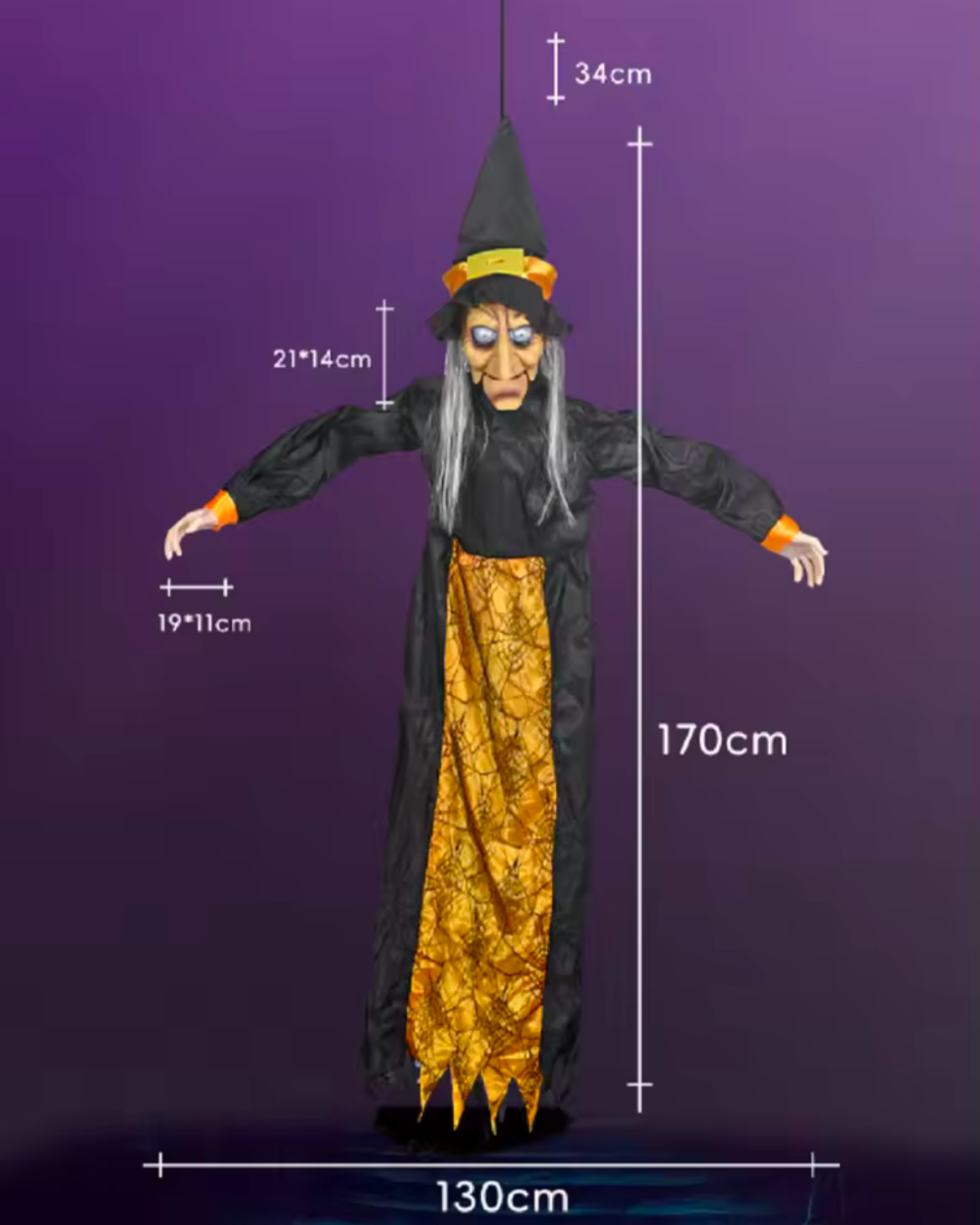 Sorcière d'halloween